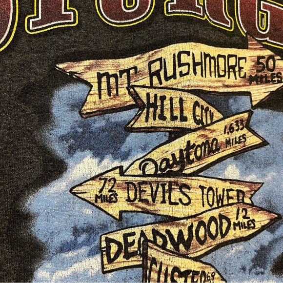 75th Annual Sturgis Motorcycle Rally Tee Shirt - Picture 13 of 15